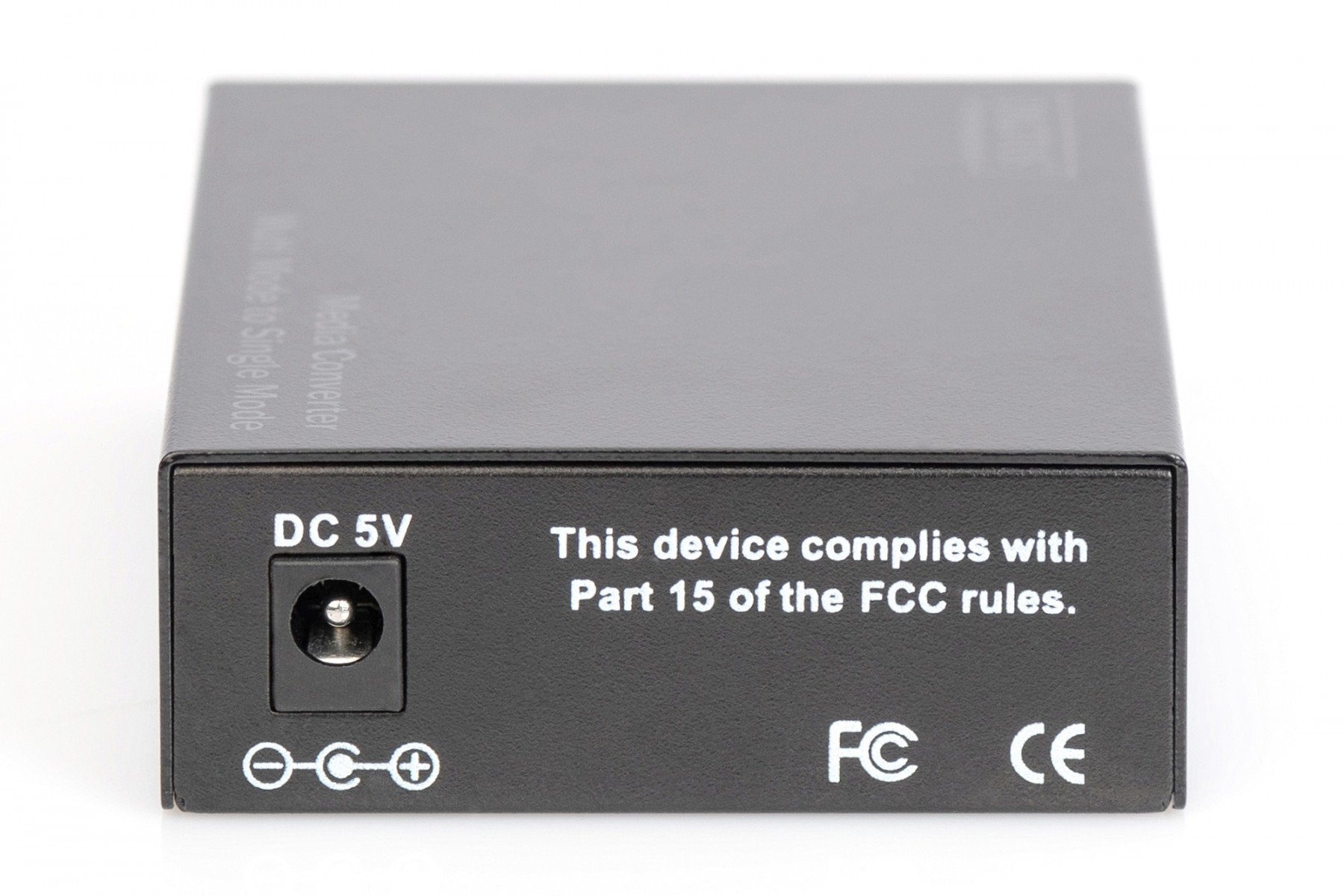Digitus DN-82133 convertisseur de support réseau 1000 Mbit/s 1550 nm Multimode, Monomode Noir