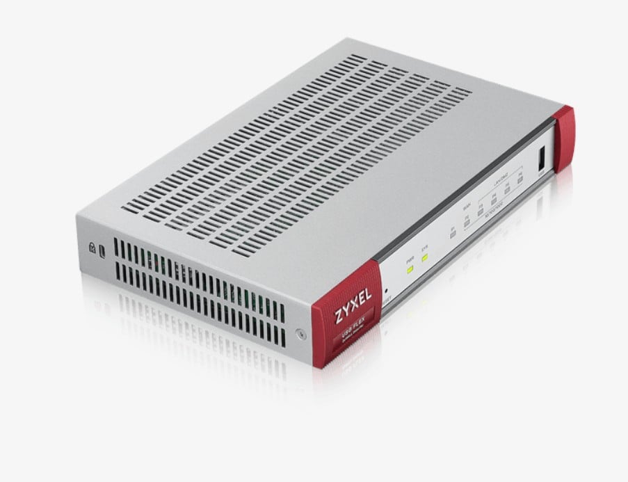 Zyxel USG Flex Firewall 10/100/1000 1*WAN, NO*SFP, 4*LAN/DMZ ports, 1*USB with 1