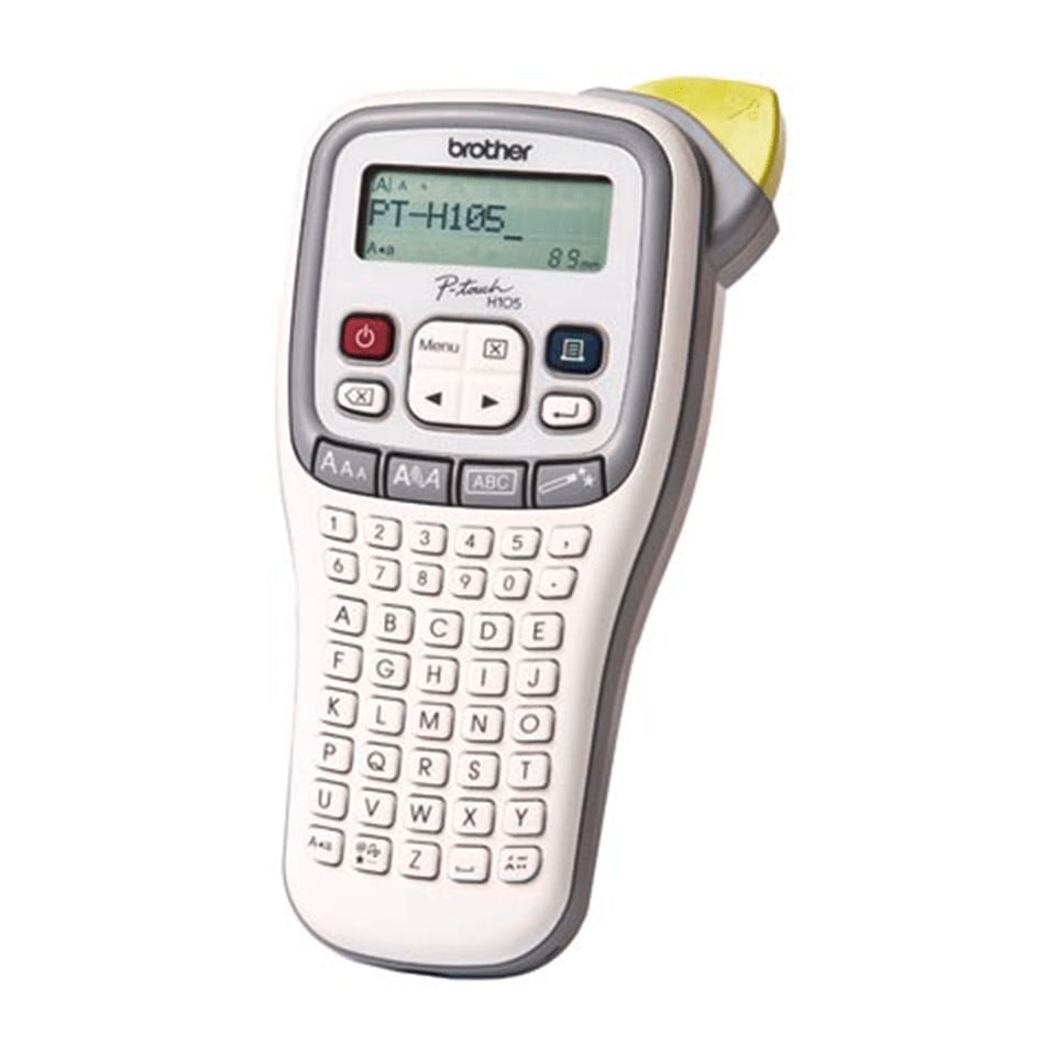 Brother PT-H105 imprimante pour étiquettes Transfert thermique 180 x 180 DPI 20 mm/sec TZe ABC
