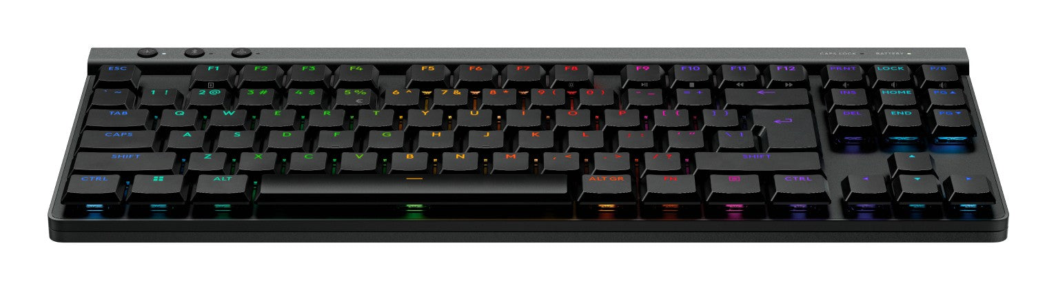 Logitech G G515 Lightspeed TKL clavier Gaming RF sans fil + Bluetooth QWERTY US International Noir