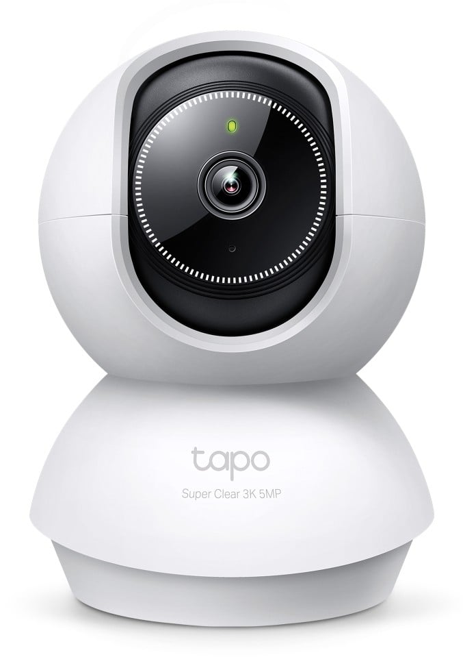 TP-LINK Pan/Tilt AI Home Security Wi-Fi Camera 3K 5MP 2880x1620 2.4GHz
