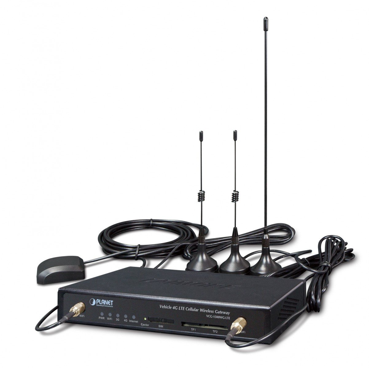 Antenne cellulaire 4G LTE pour véhicule Planet VCG-1500WG-LTE-EU avec montage sur rack