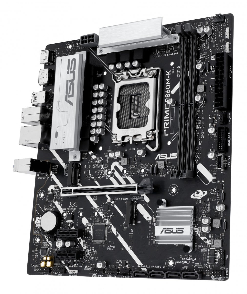 ASUS PRIME B860M-K LGA1851 DDR5 mATX MB 1xHDMI 1xDP 2xM.2 4xSATA
