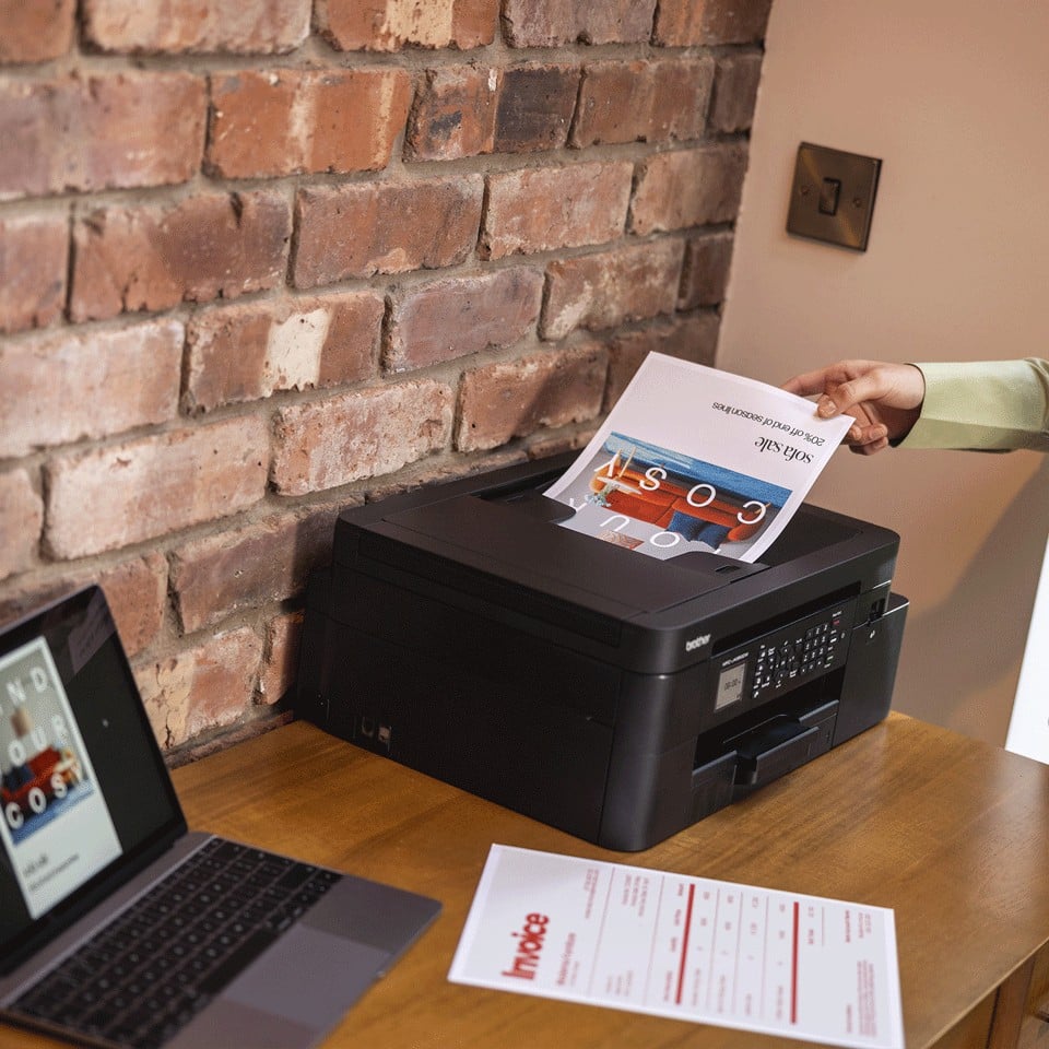BROTHER MFC-J4350DW Compact all-in-one wireless business ink printer with ADF 20ppm