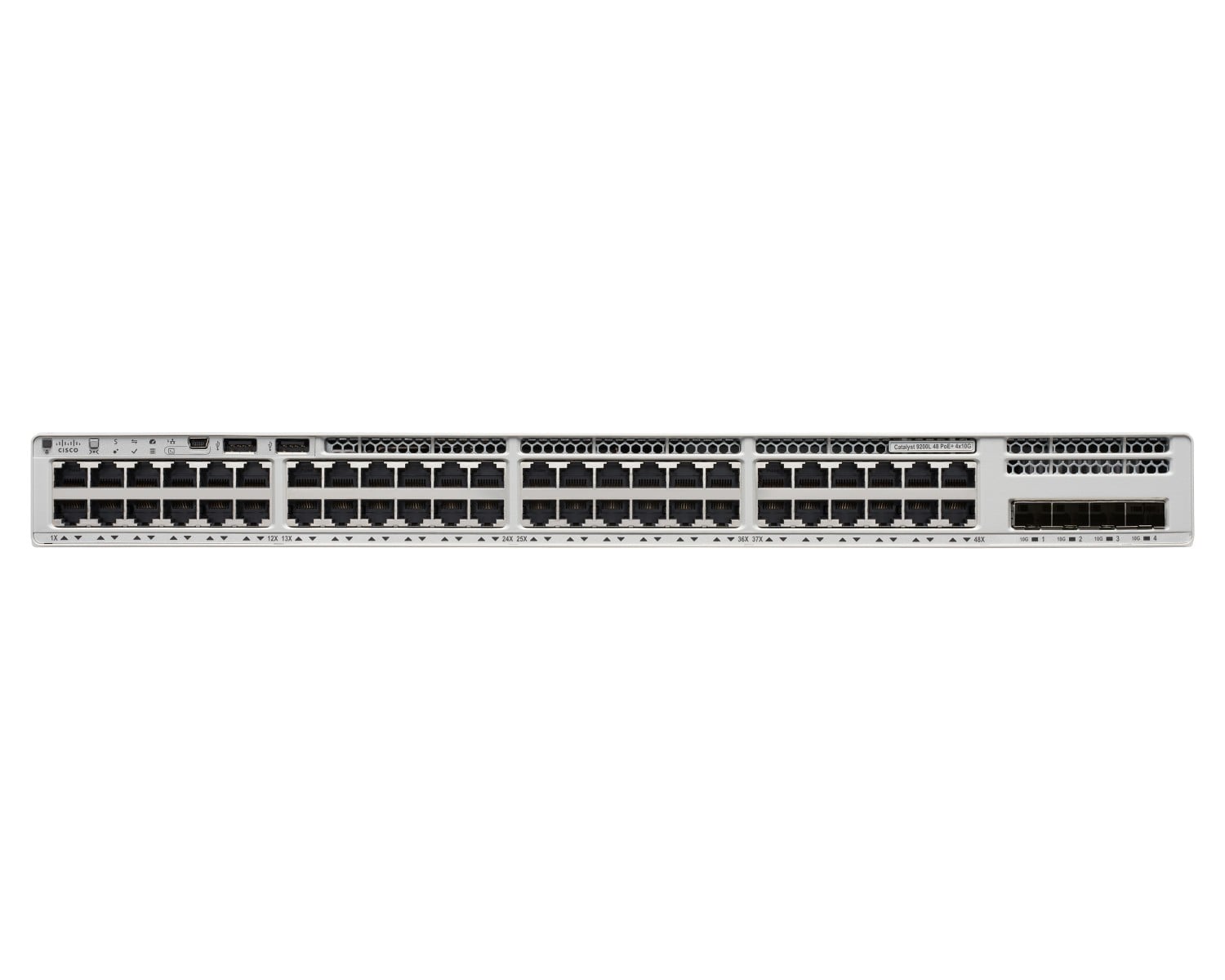 CISCO Catalyst 9200L 48-port Partial PoE 4 x 10Gbps NW Essentials