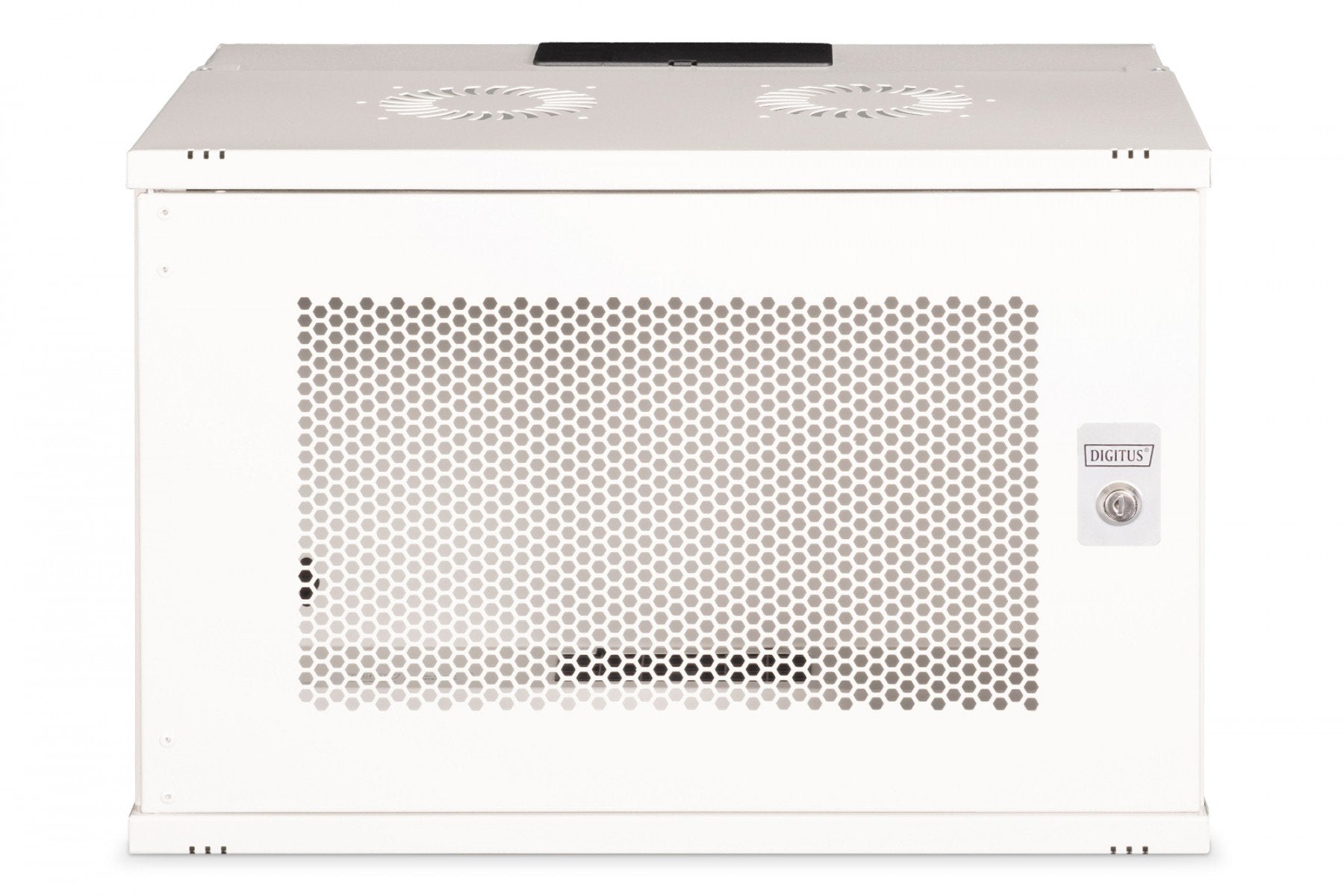 "Armoire réseau murale 19"" 7U, SOHO PRO 370 x 540 x 400 mm, porte perforée, gris, non assemblée, 60 kg"