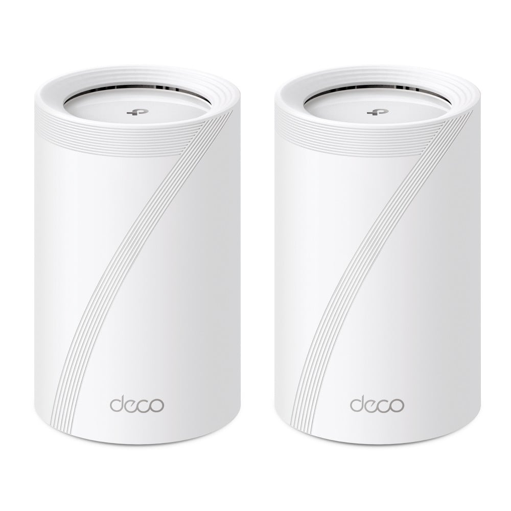 TP-LINK BE9300 Whole Home Mesh Wi-Fi 7 System Tri-Band 574Mbps at 2.4GHz + 2880Mbps at 5GHz + 5760Mbps at 6GHz
