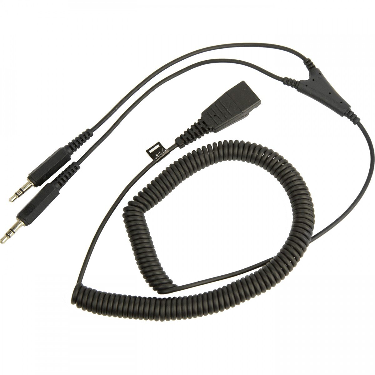 PC Wire QD to 2 jackconnector