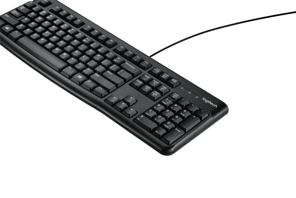 Logitech Keyboard K120 for Business clavier Bureau USB AZERTY Belge Noir