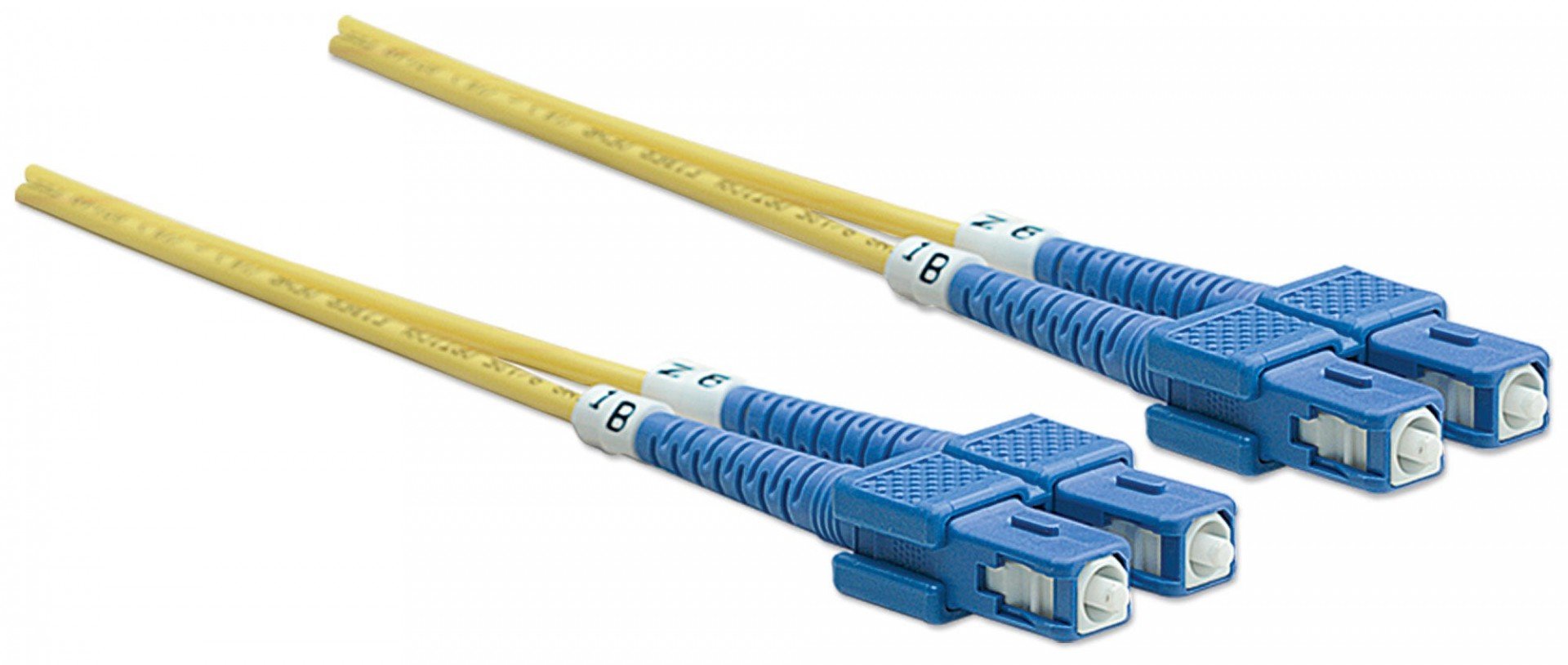 Intellinet 470612 câble de fibre optique 2 m SC OS2 Jaune