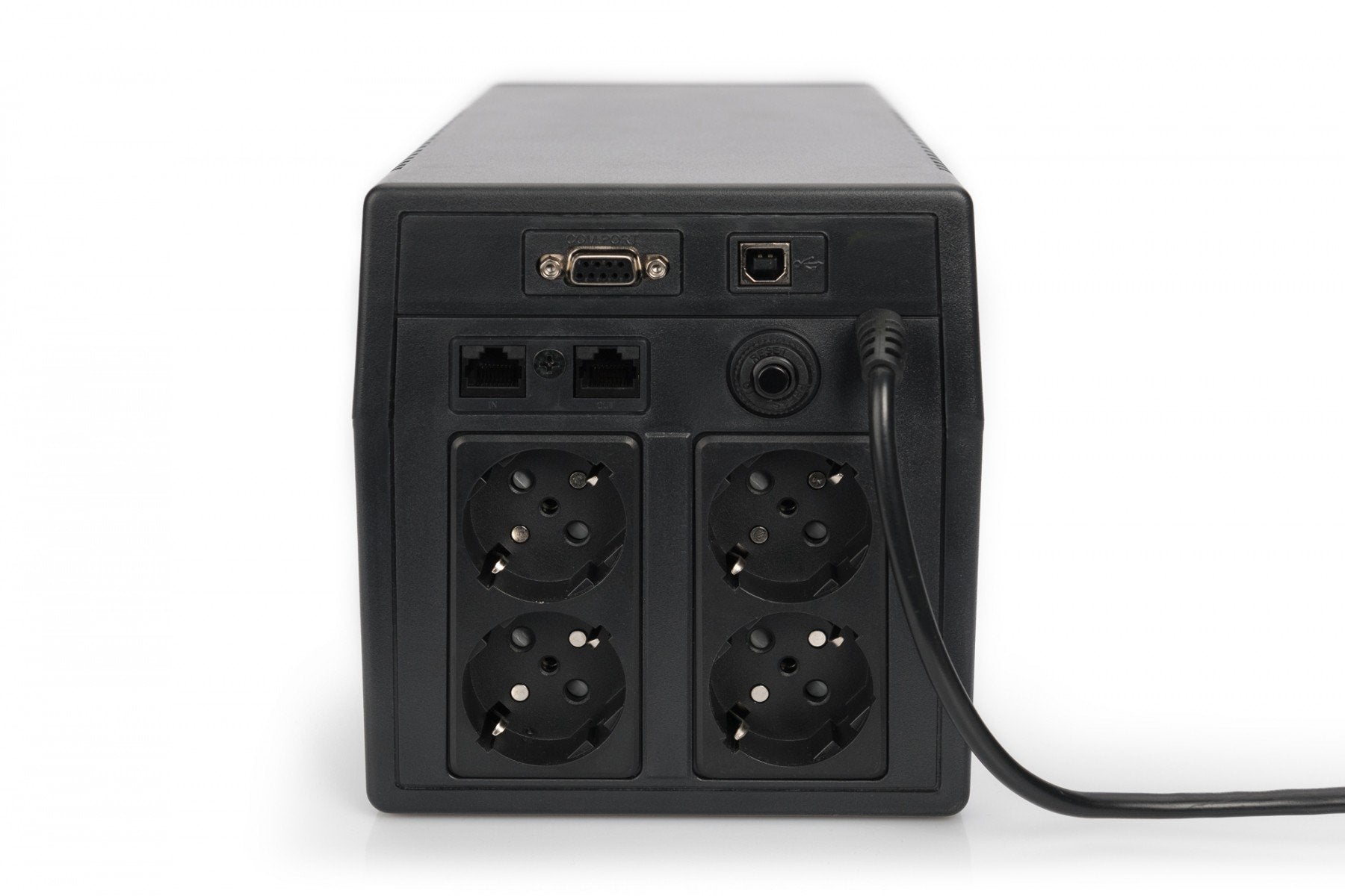 Digitus DN-170074 alimentation d'énergie non interruptible Interactivité de ligne 0,6 kVA 4 sortie(s) CA
