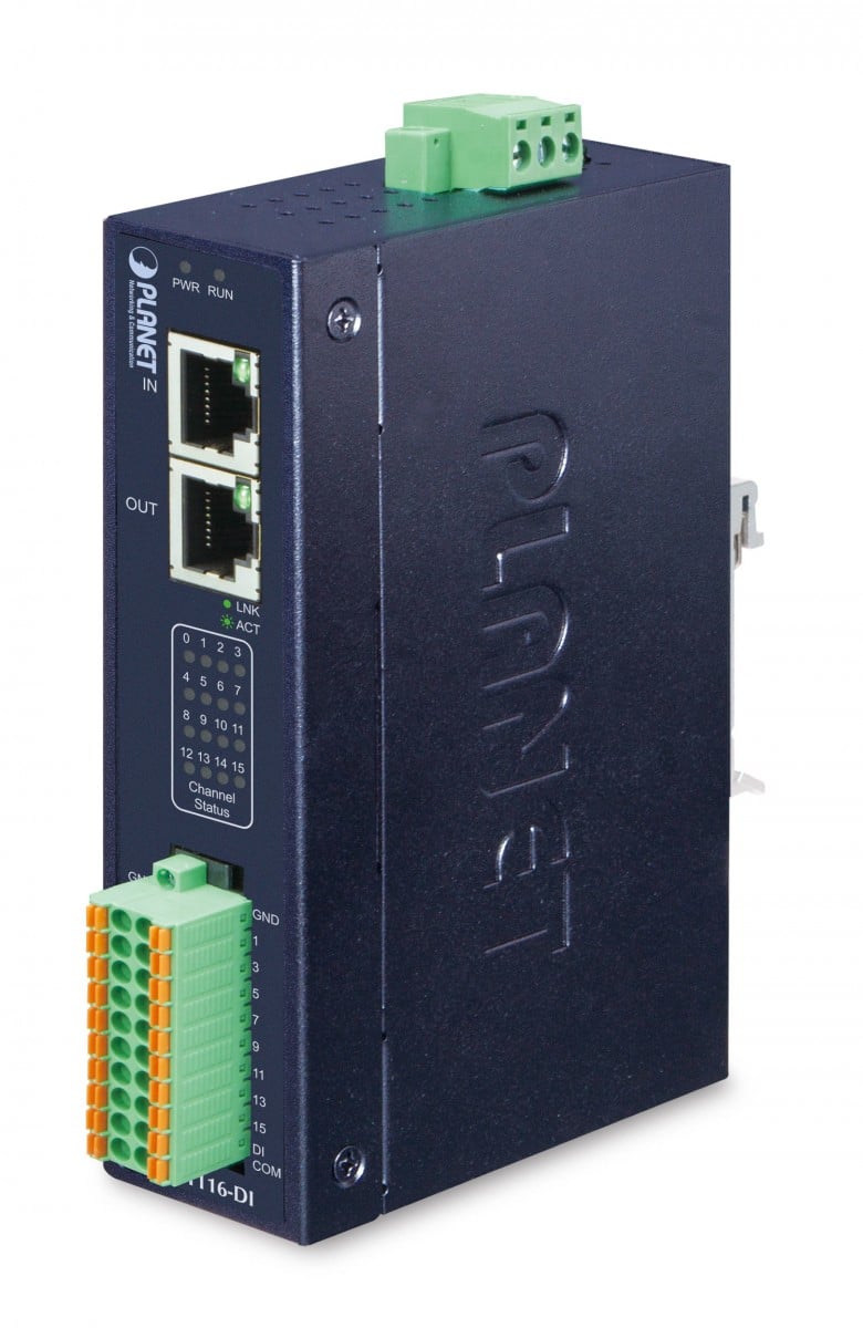 PLANET Industrial EtherCAT Slave module numérique et analogique I/O Canal source