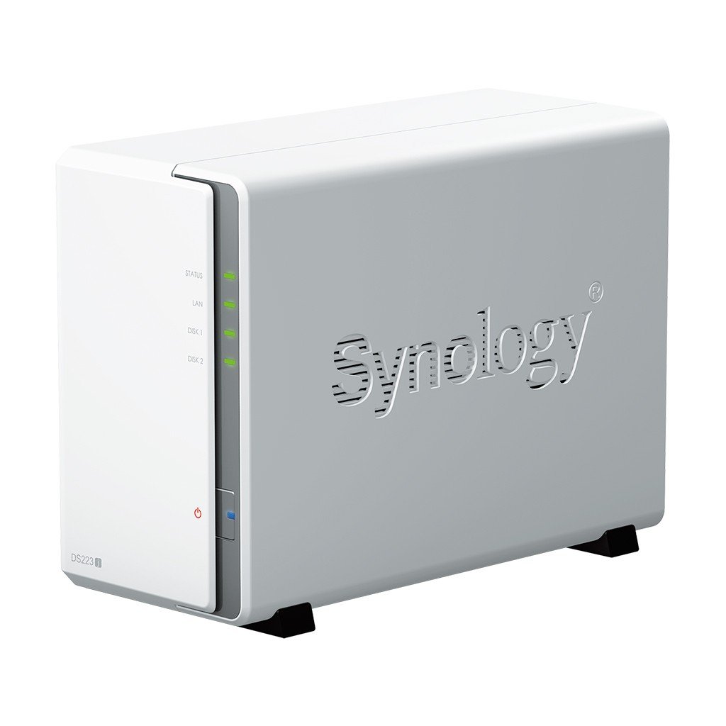 SYNOLOGY DS223J 2-Bay NAS RTD1619 1Go RAM