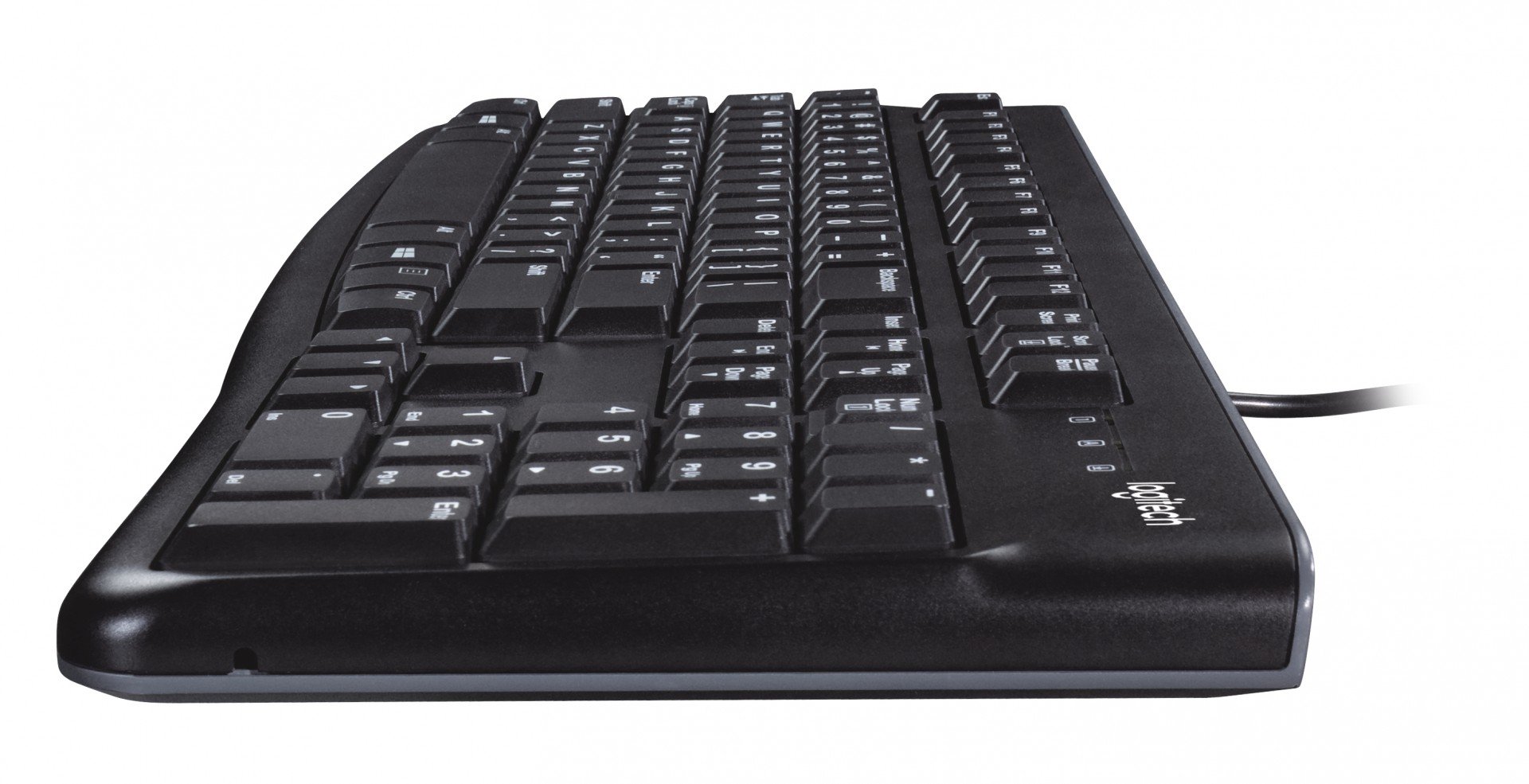 Logitech MK120 clavier Souris incluse Bureau USB QWERTY US International Noir