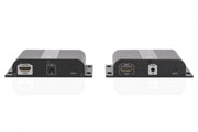 Digitus DS-55122 extension audio/video Émetteur et récepteur AV Noir
