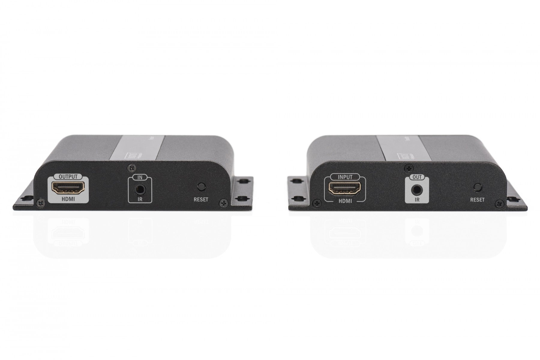 Digitus DS-55122 extension audio/video Émetteur et récepteur AV Noir