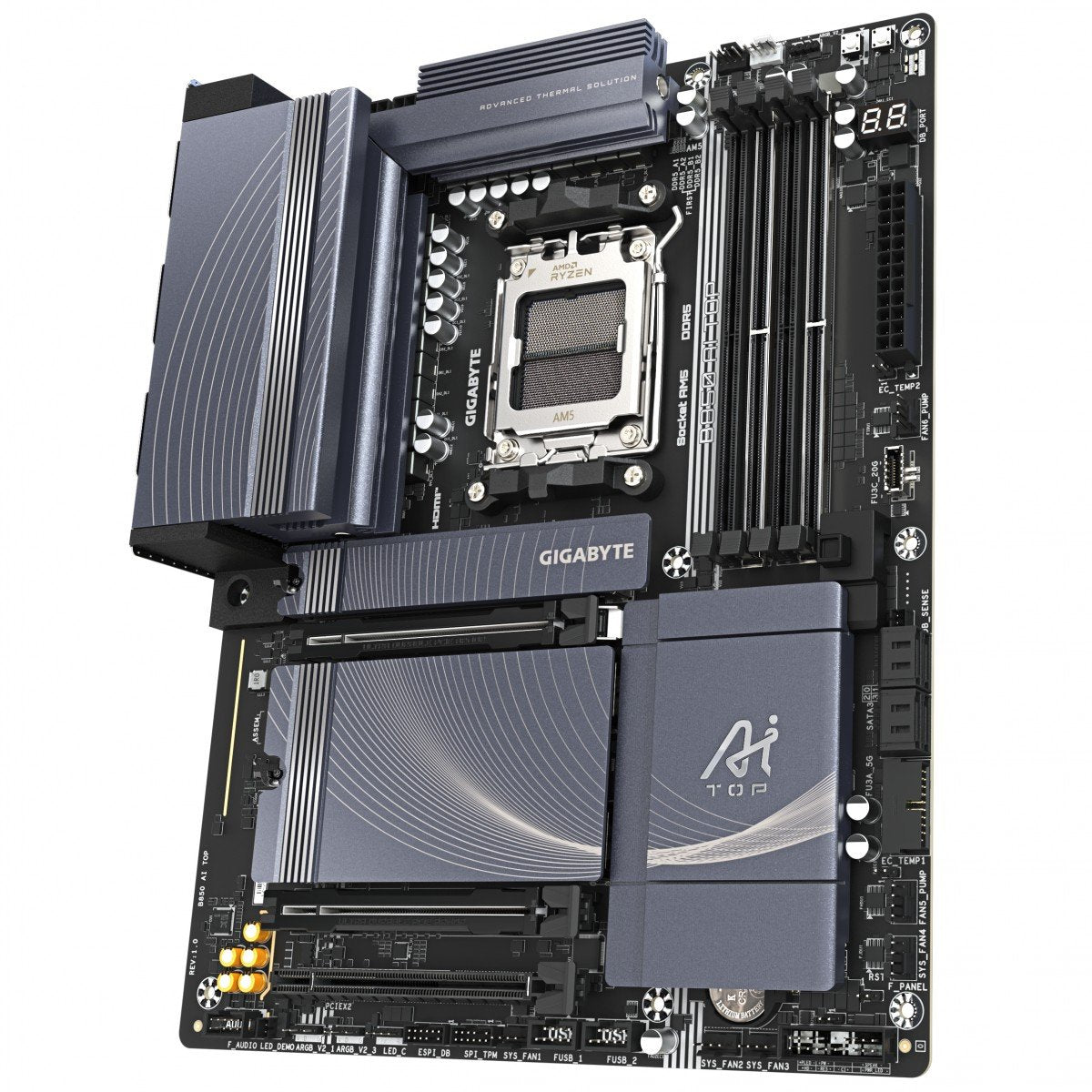 GIGABYTE B850 AI TOP carte mere AMD B850 Emplacement AM5 ATX