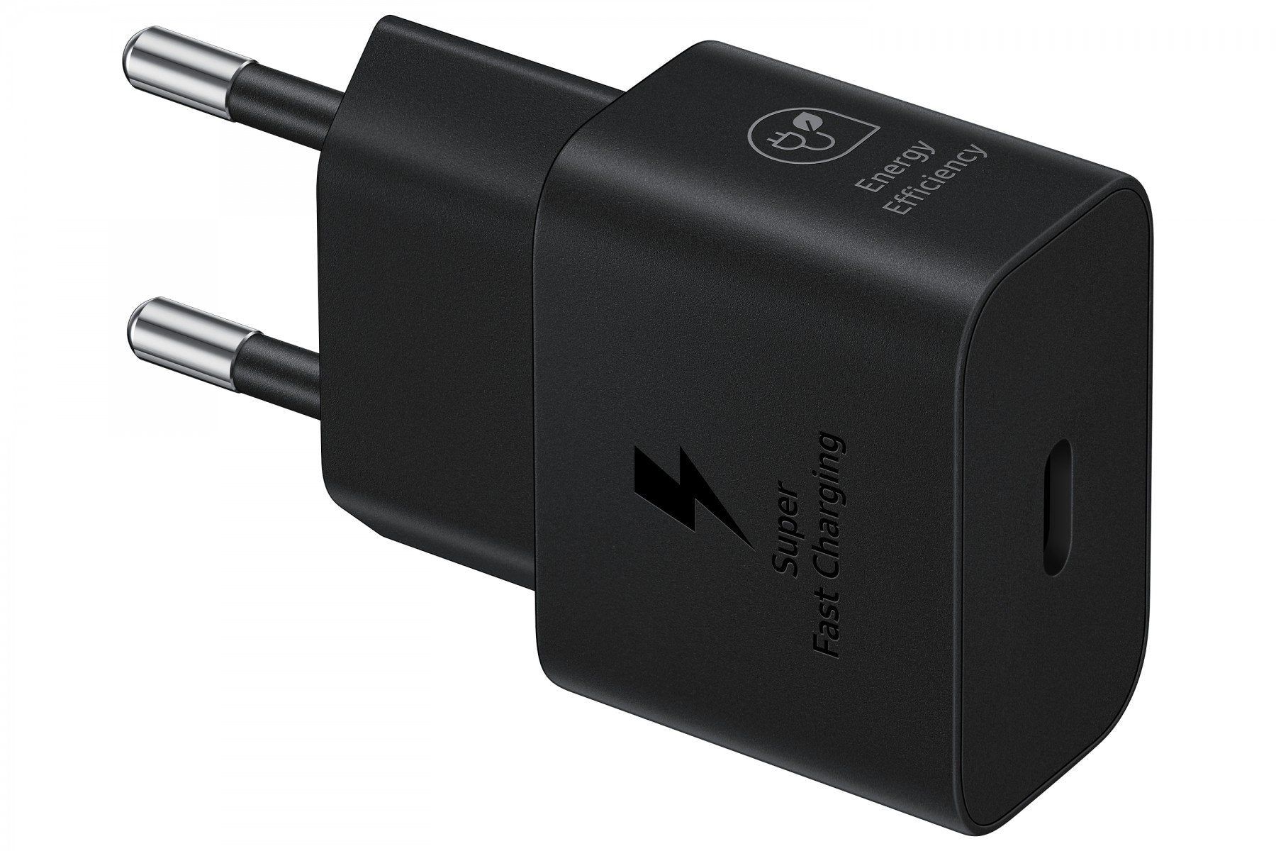 SAMSUNG fast charger USB-C 25W with data cable black