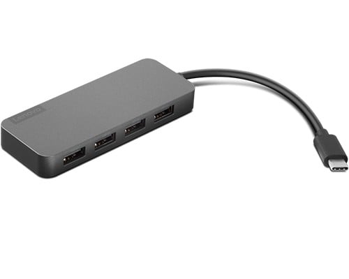 Lenovo GX90X21431 station d'accueil USB 3.2 Gen 2 (3.1 Gen 2) Type-C Noir