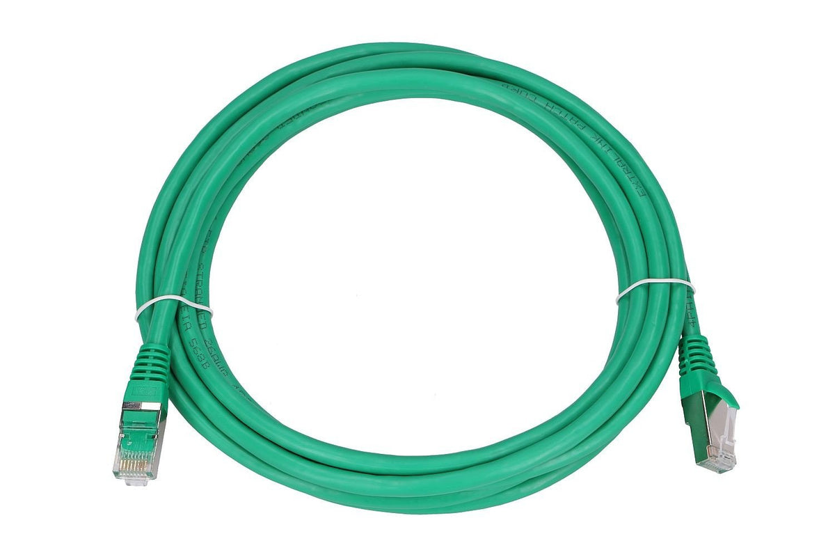Extralink EX.7744 câble de réseau Vert Cat6 F/UTP (FTP) Rond
