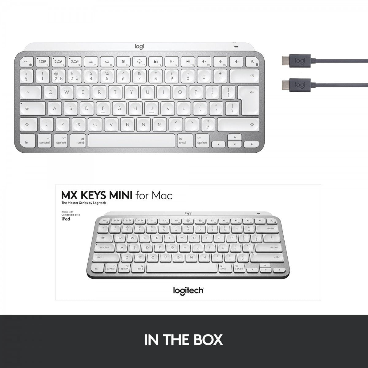 Logitech Master 920-010526 clavier Bureau Bluetooth QWERTY US International Gris