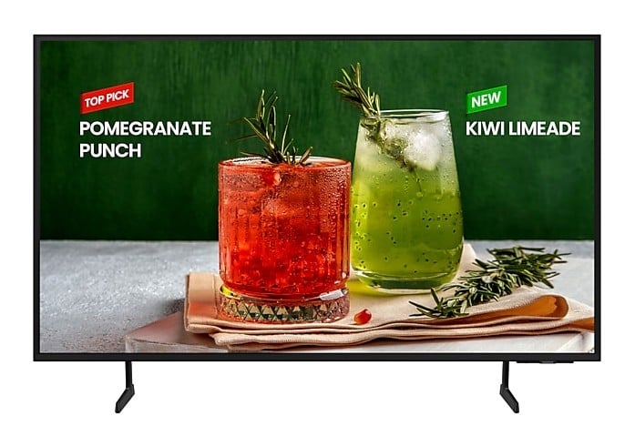 "Samsung LH50BEDHLGUXEN écran d'affichage Panneau plat Digital Signage 127 cm (50"") Wi-Fi 4K Ultra HD Noir Tizen 16/7"