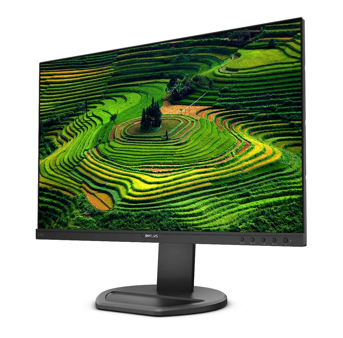 PHILIPS 230B8QJEB/00 22.5pcs LCD Monitor 16:10 IPS HDMI / DP HUB USB 3.0 PC audio-in Headphone out
