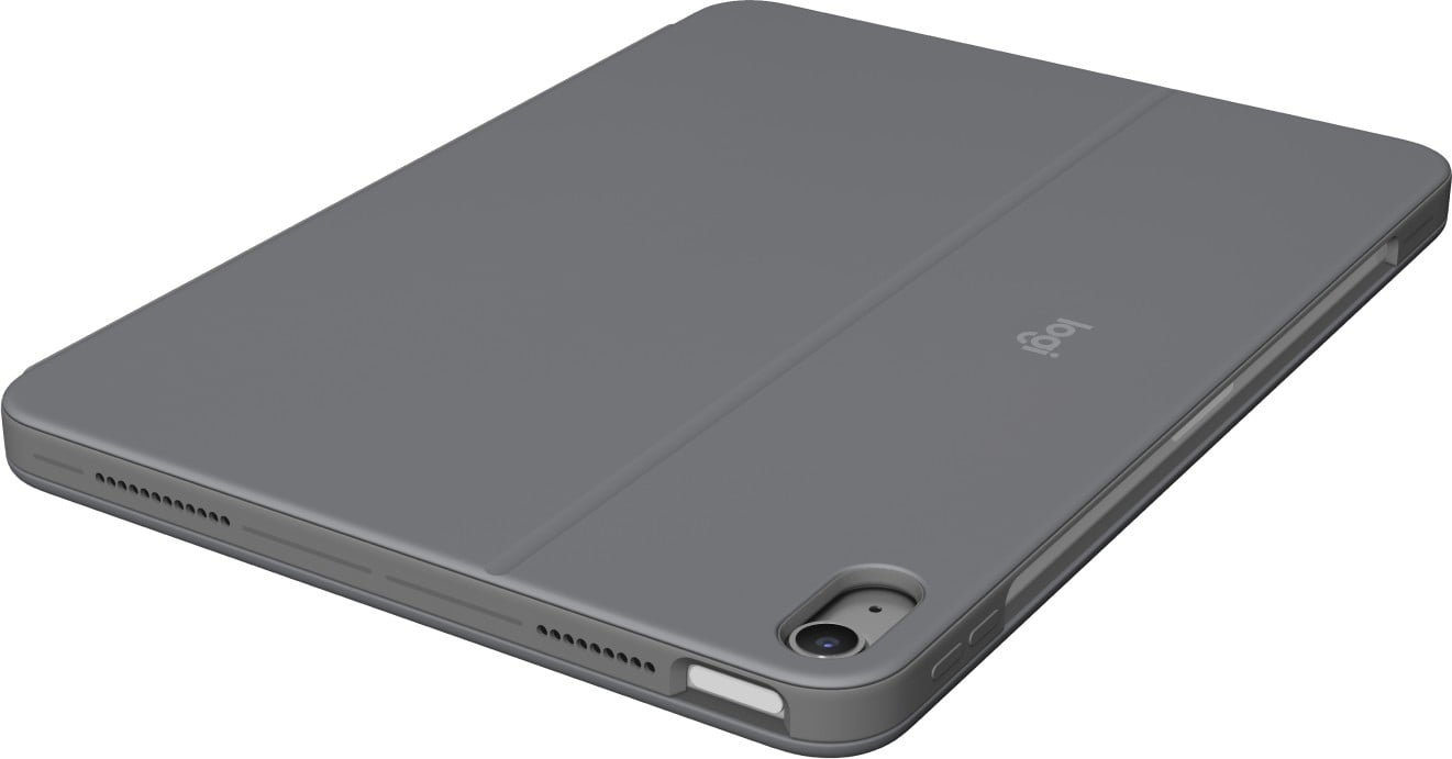 Logitech Combo Touch QWERTZ Allemand Smart Connector Gris
