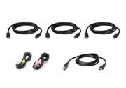 ATEN 2L-7D02UDPX6 câble kvm Noir
