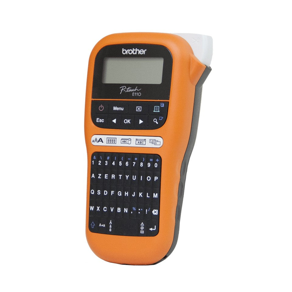 Brother PTE110VPYP1 imprimante pour étiquettes 180 x 180 DPI 20 mm/sec TZe QWERTY