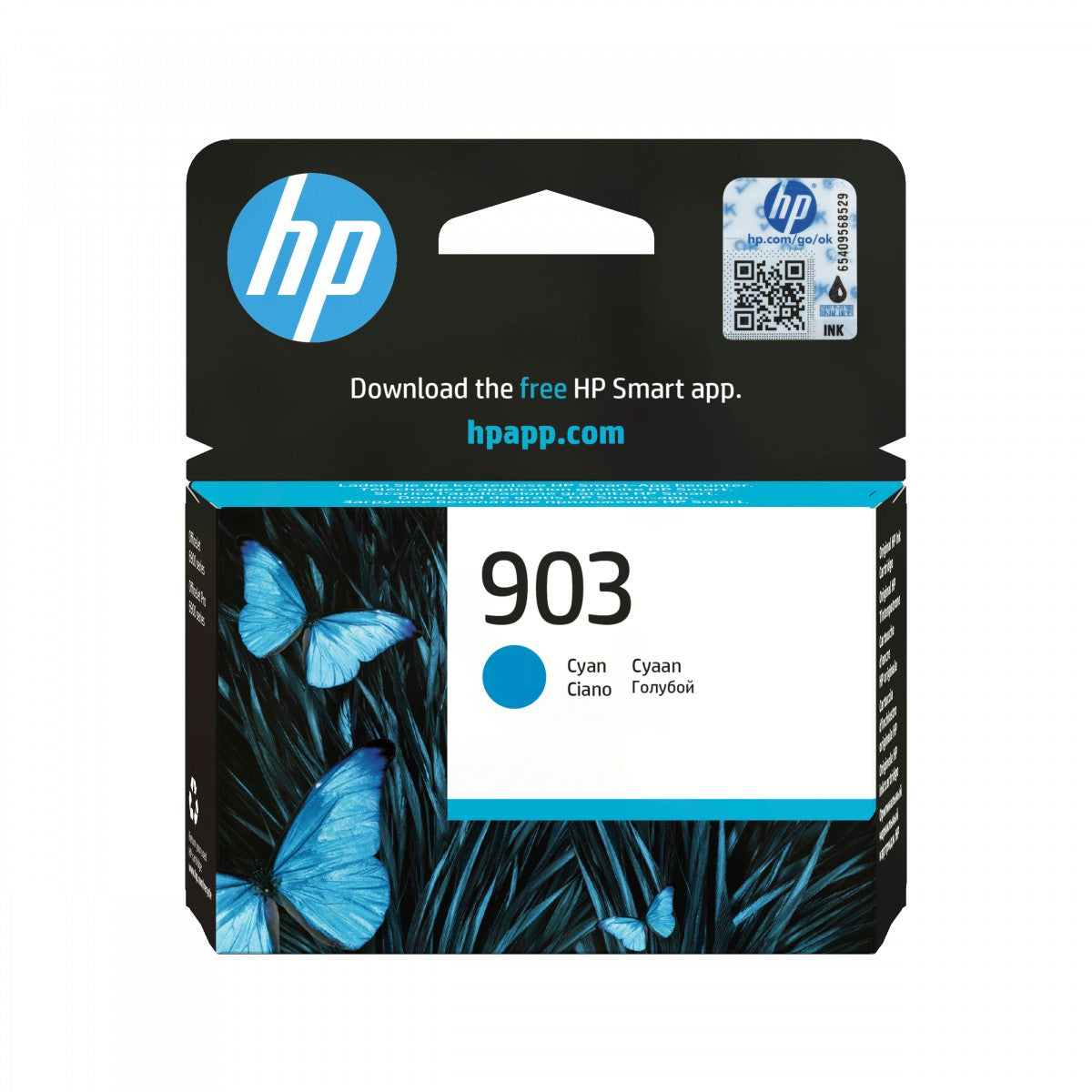 HP 903 Cyan Original Ink Cartridge cartouche d'encre 1 piece(s) Rendement standard