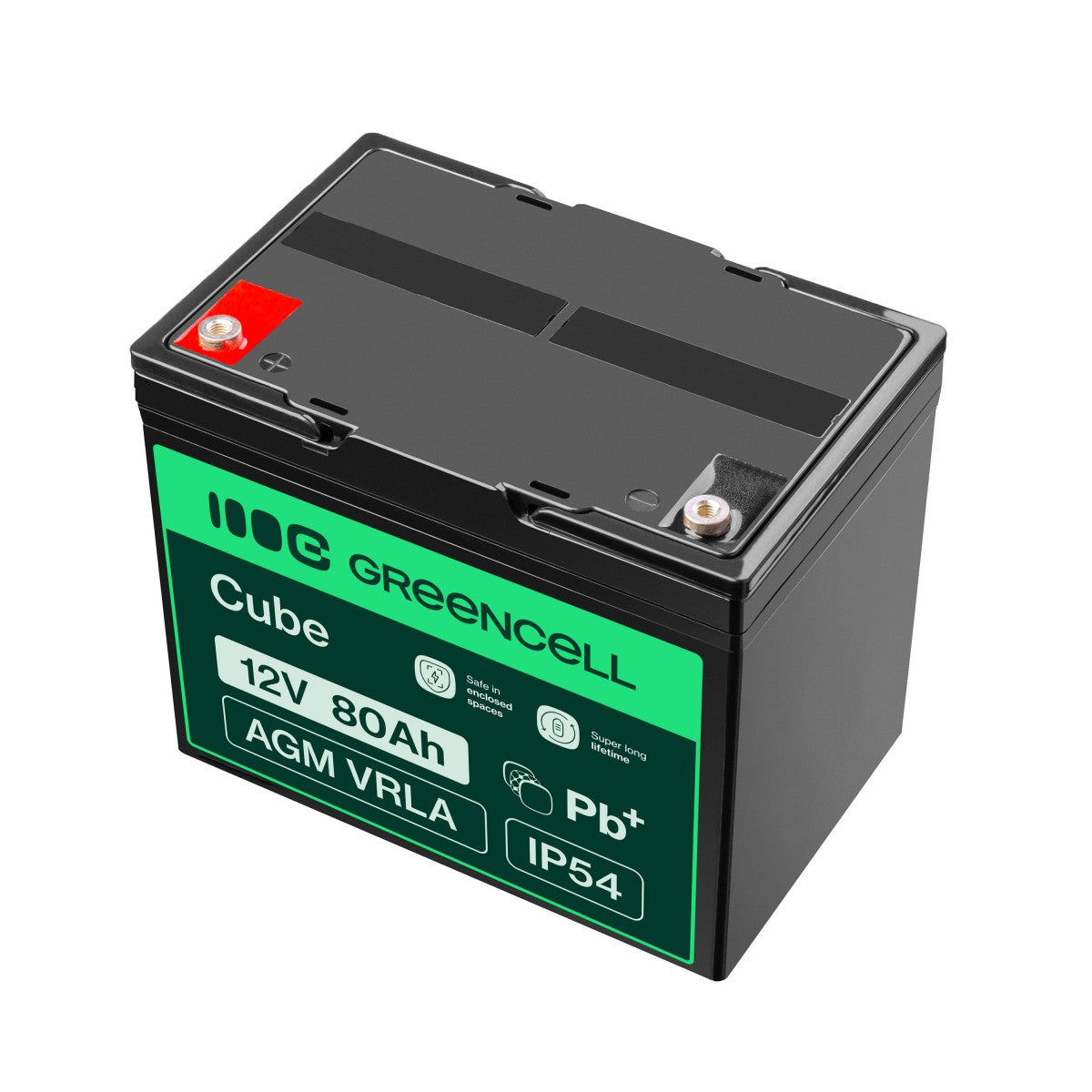 Green Cell AGM GEL Batterie 6V 1.2Ah Blei Akku für Alarmsysteme und