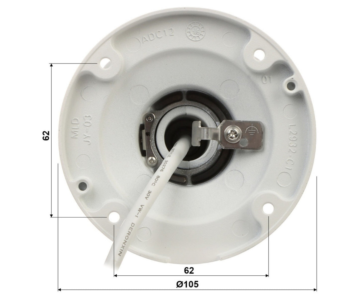 Hikvision DS-2CD2663G2-LIZS2U(2.8-12mm) 6 MP Caméra Réseau Bullet Motorisée Varifocale avec Acusense et Éclairage Hybride Intelligent