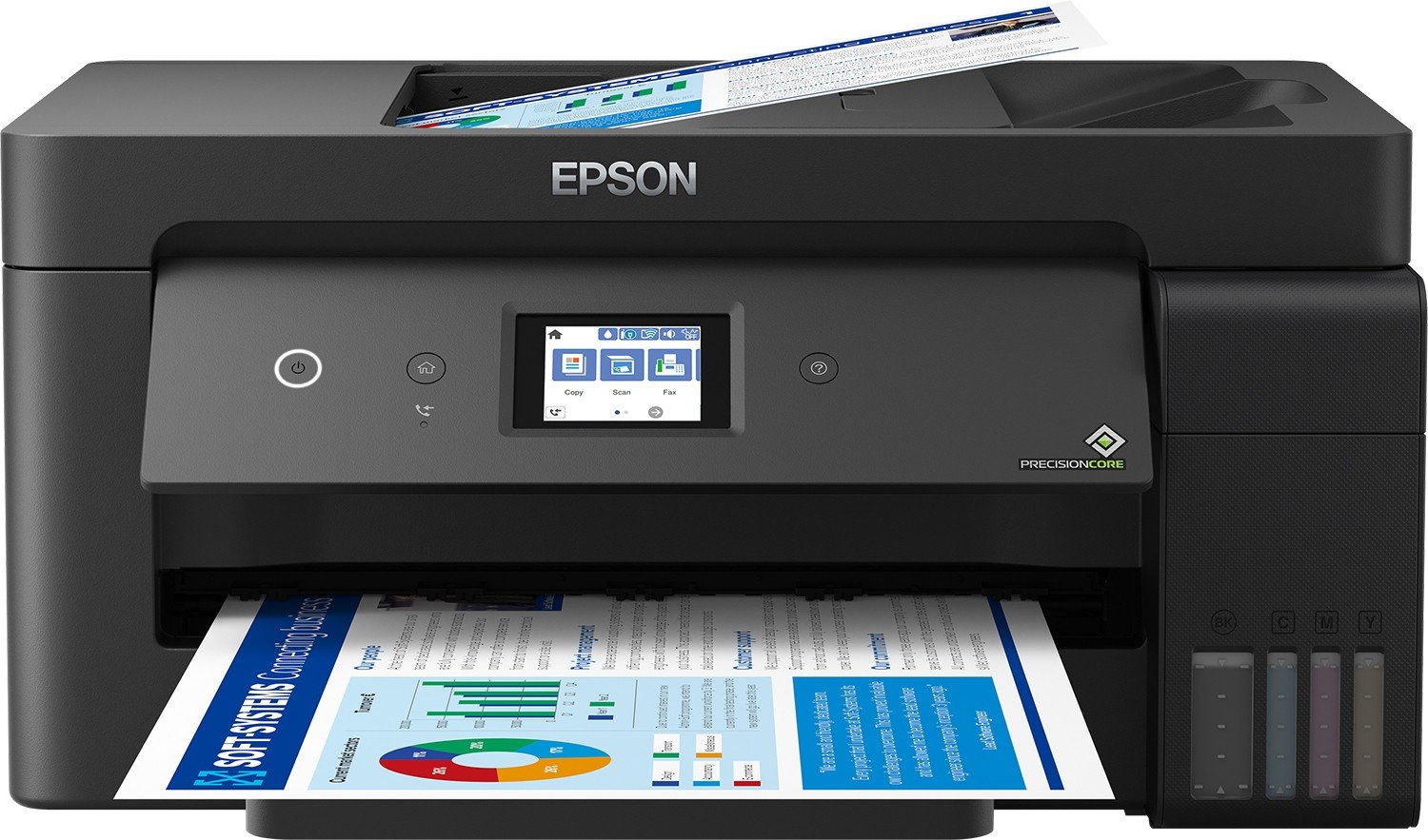 Epson EcoTank L14150 - appareil d'impression tout-en-un - impression, numérisation, copie, fax 4800 x 1200 DPI A3+ 17ppm ADF Wi-Fi AirPrint