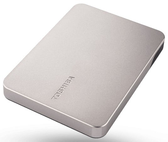 Toshiba Canvio Flex disque dur externe 4 To USB Type-A 3.2 Gen 1 (3.1 Gen 1) Argent