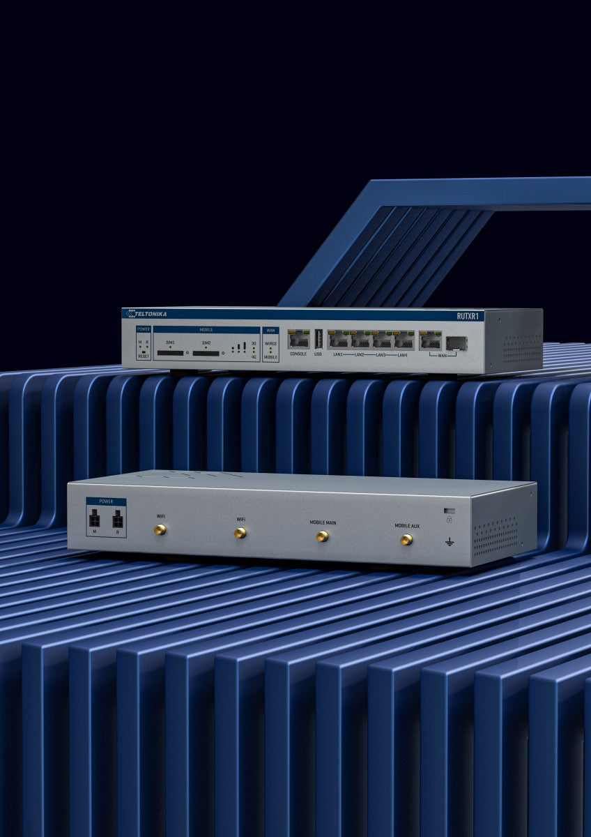 TELTONIKA NETWORKS RUTXR1 Enterprise Rack-Mountable SFP/LTE Router