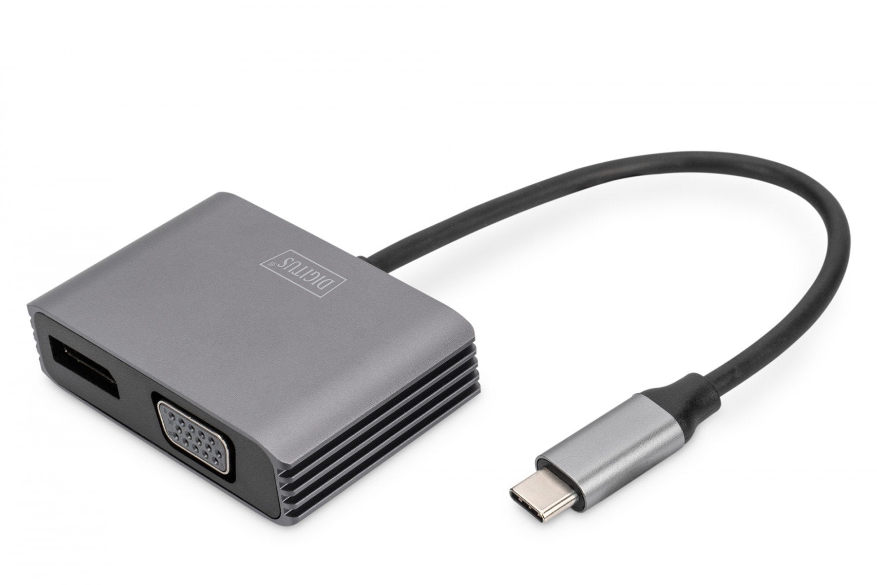 Digitus DA-70827 adaptateur graphique USB 4096 x 2160 pixels Noir