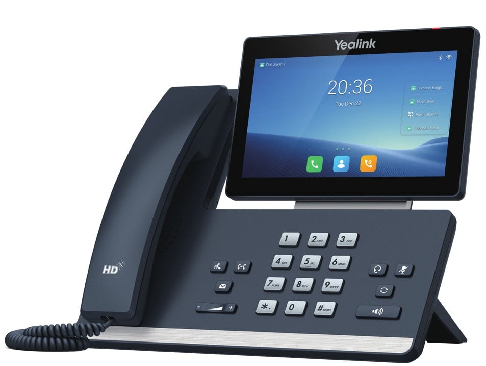 Yealink SIP-T58W téléphone fixe Gris LCD Wifi