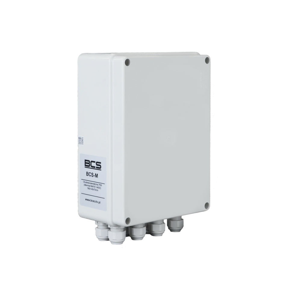 BCS BCS-M Boîtier mural externe IP56 gris 190x140x70mm