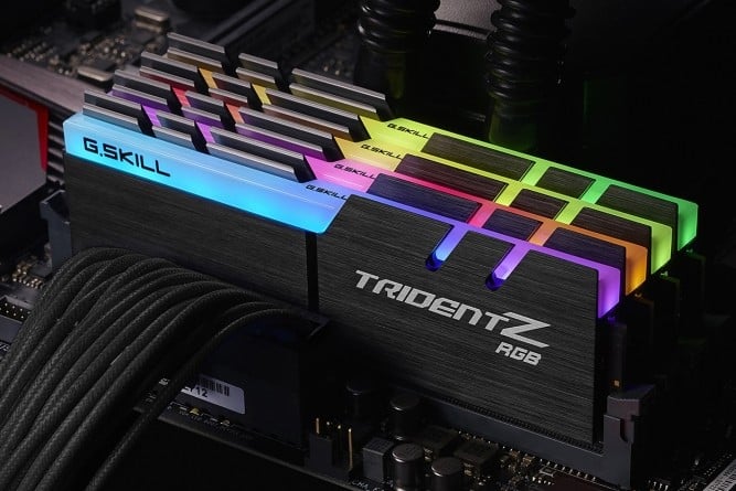 G.Skill Trident Z RGB F4-3200C16Q-64GTZR module de mémoire 64 Go 4 x 16 Go DDR4