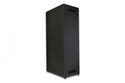 "Armoire réseau debout Unique 19"" 42U rack 600x1000, porte avant en verre, noir, 800kg 2053x600x1000 mm, couleur noire (RAL 9005)"