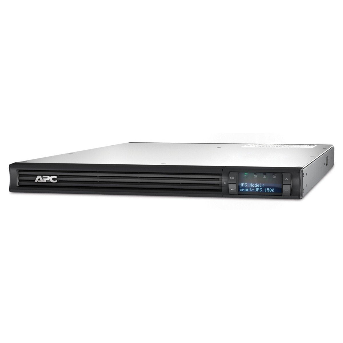 APC Smart-UPS 1500 LCD UPS rack-mountable AC 230V 1000Watt 1500VA RS-232 USB output connectors 6 1U Black