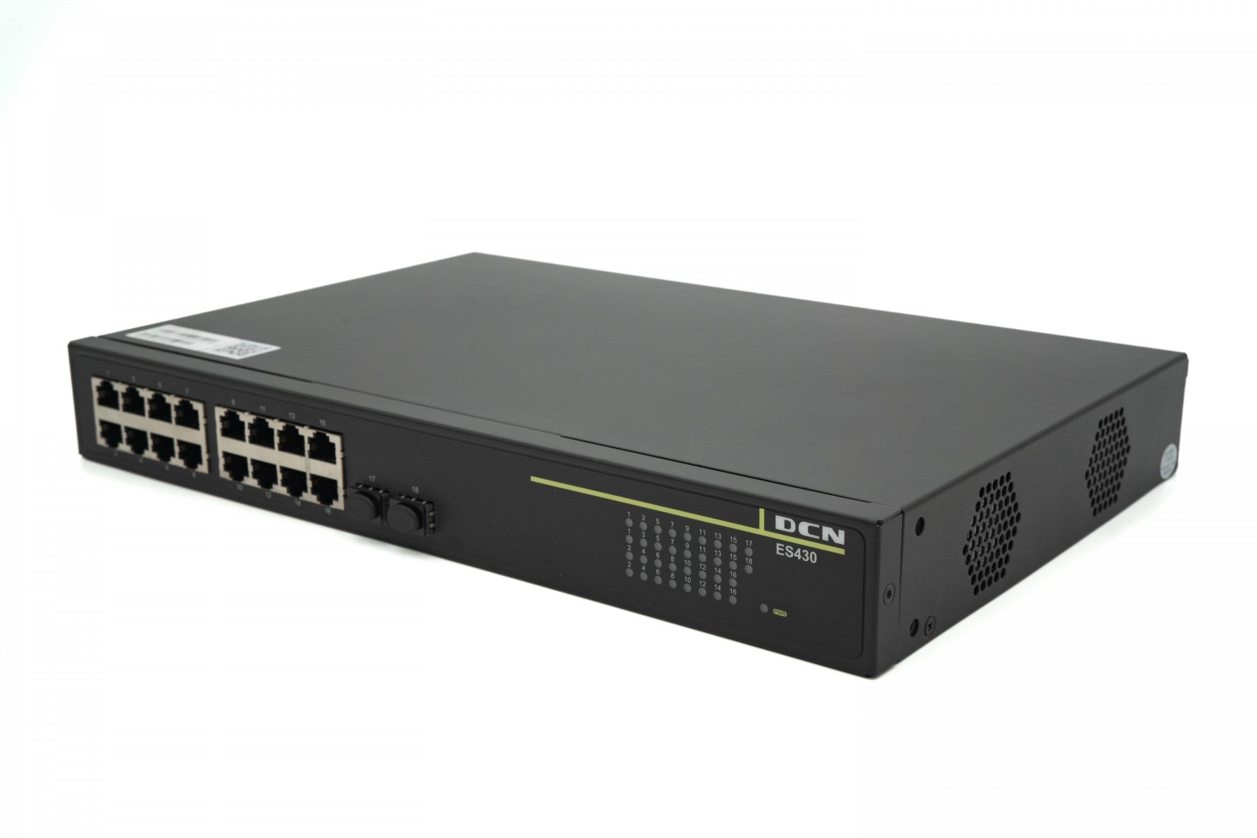 DCN Europe ES430-18P-POE 16x10/100/1000Base-T avec PoE+ (250W) + 2x100/1000Base-X SFP