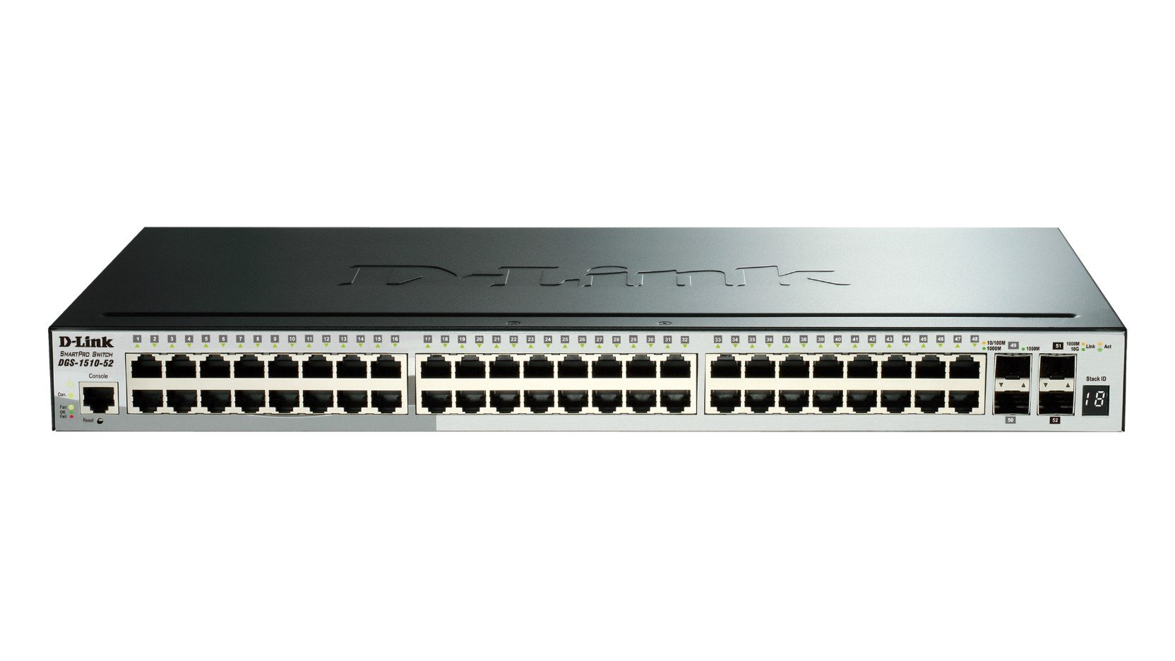 D-LINK 20-Port Smart Managed Gigabit Stack Switch 2x 10G dlink green 3.0 16x 10/100/1000Mbit/s TP RJ-45 Port 2x 1000Mbit/s Fiber