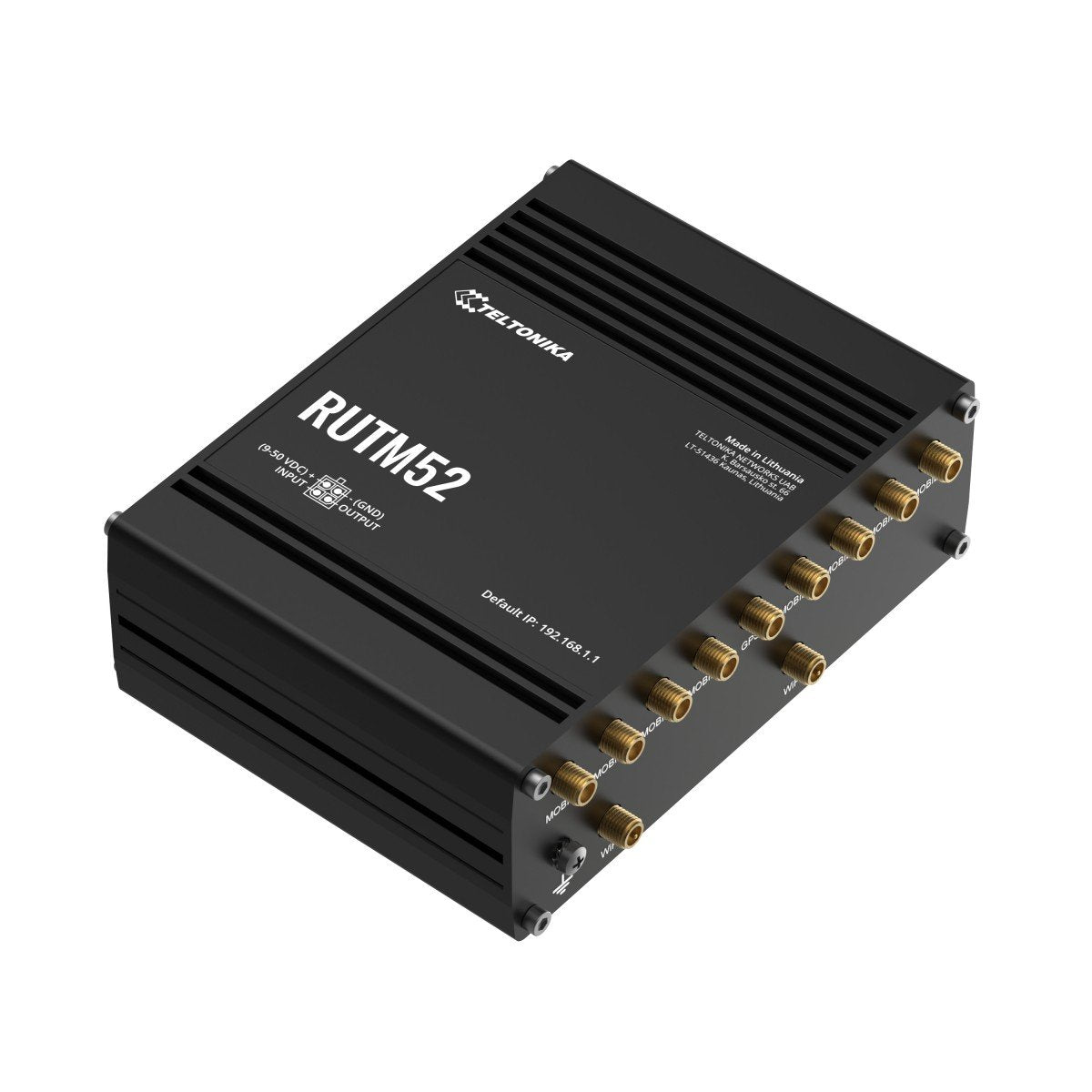 Routeur Wi-Fi double bande Teltonika RUTM5210B000 5G avec Ethernet Gigabit
