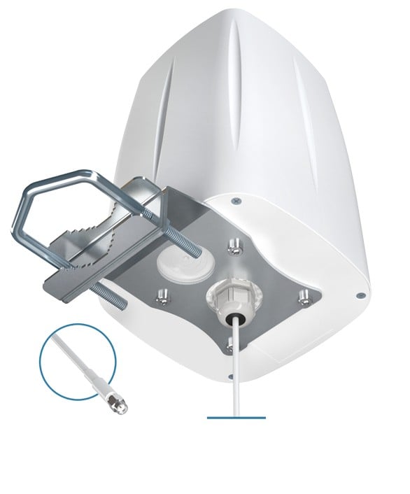 QuWireless AOLS1 antenne Antenne omni-directionnelle SMA 4 dBi