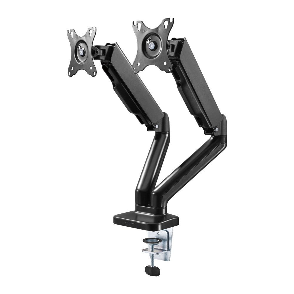 "Techly ICA-LCD 462B Support de double moniteur 17-32"" LCD 9kg rotatif a gaz"