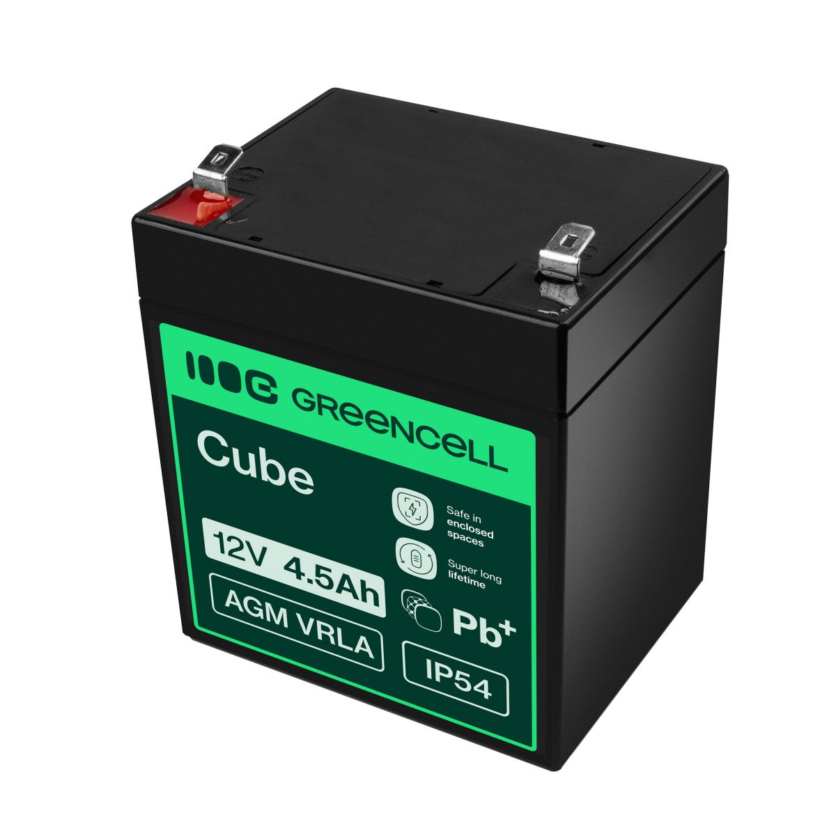 Green Cell AGM Battery 12V 4.5Ah - Battery - Mini (AAAA)
