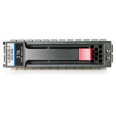 "Hewlett Packard Enterprise 2TB 6G SAS 7.2K rpm LFF (3.5-inch) Dual Port Midline 1yr Warranty Hard Drive 3.5"" 2000GB"