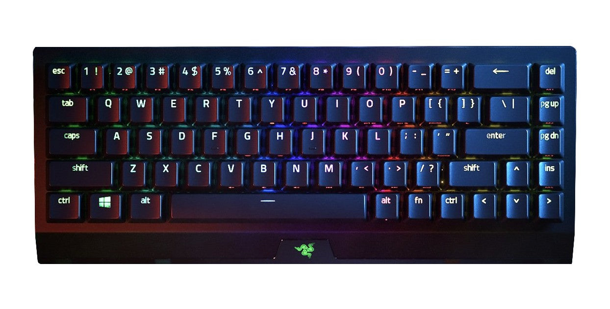 Razer BlackWidow V3 Mini HyperSpeed clavier Gaming USB + RF Wireless + Bluetooth Noir